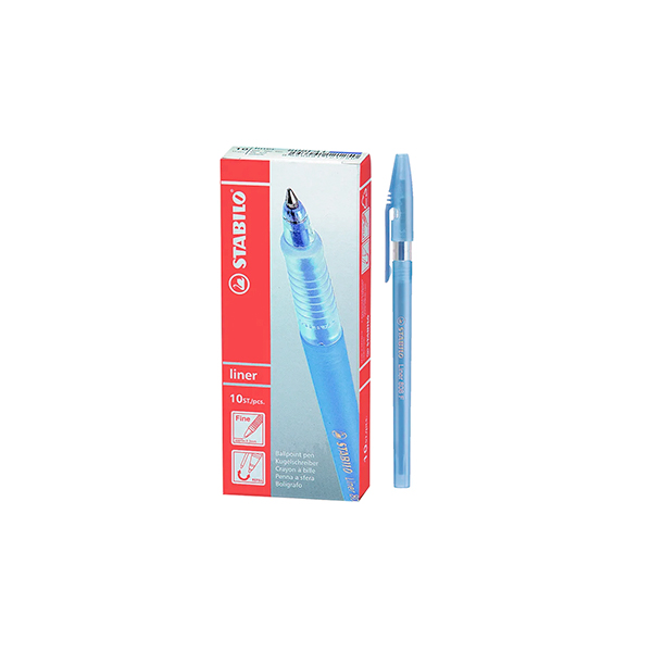 Caja de Bolígrafos, Liner 808 F STABILO – Jucep