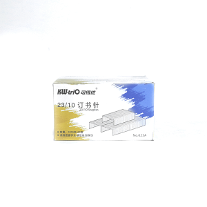Grapas de acero niquelado N° 23/10