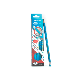 Lápiz color negro HB para uso de oficina y escolar