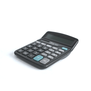 Calculadora de 12 dígitos modelo kk-837b solar y a pilas