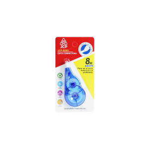 Corrector en cinta, Ancho 5 mm x largo 8 mts con protector de punta - JCP