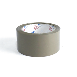 Cinta de Embalaje color café de polipropileno con adhesivo acrílico 48mm