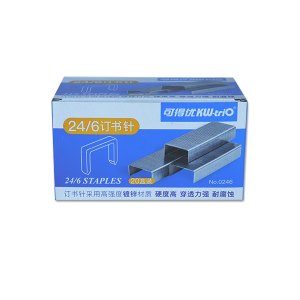 Grapas de acero niquelado N° 24/6 KW-Trio
