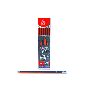 Lápiz color negro mina de grafito 2HB - JCP